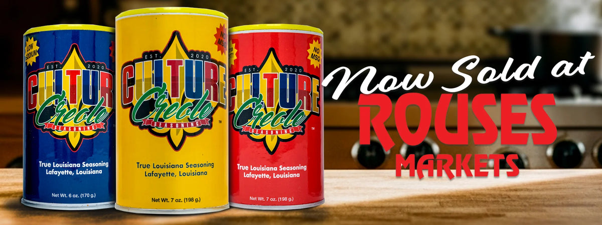 Bold seasoning with Louisiana culture