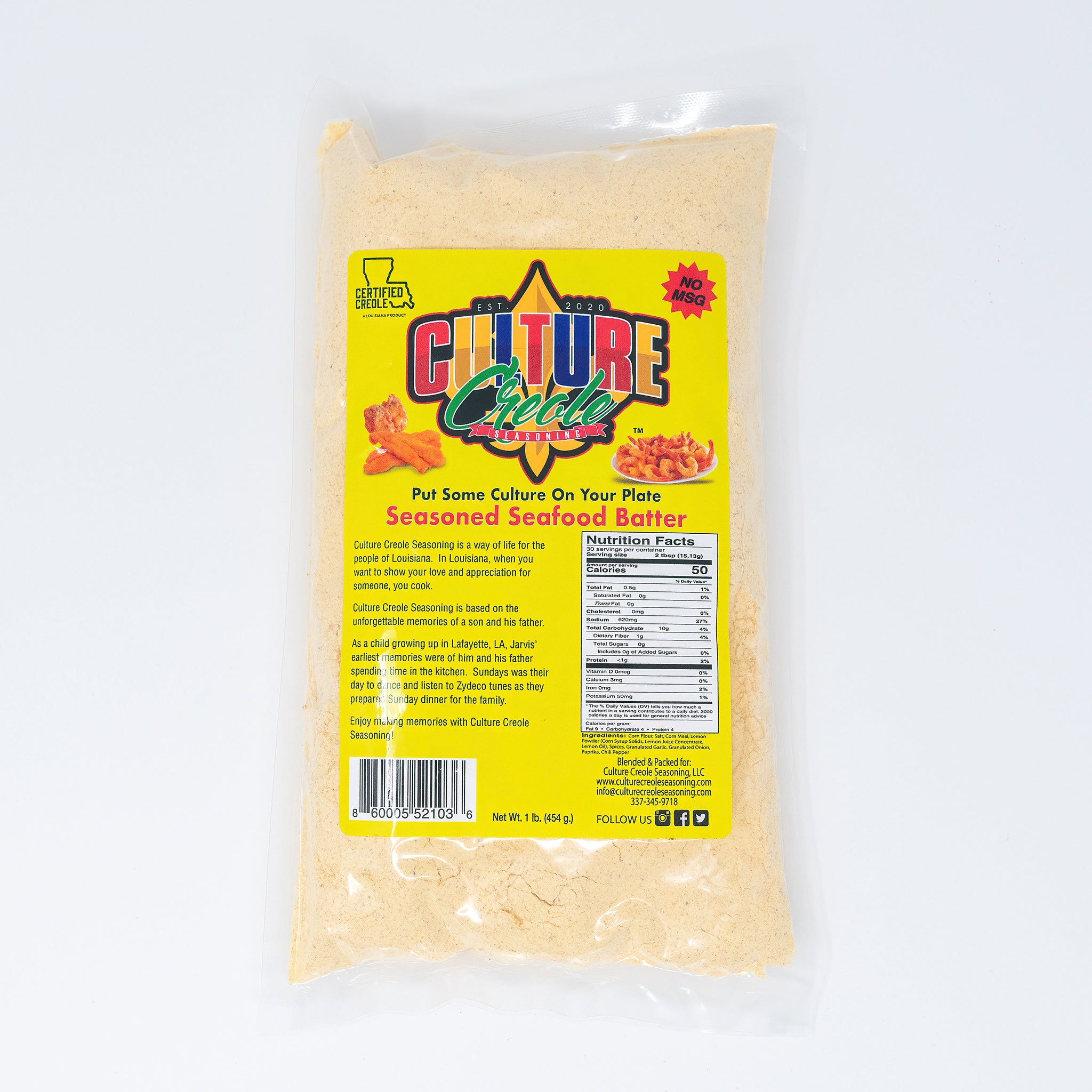 Seasoned Seafood Batter